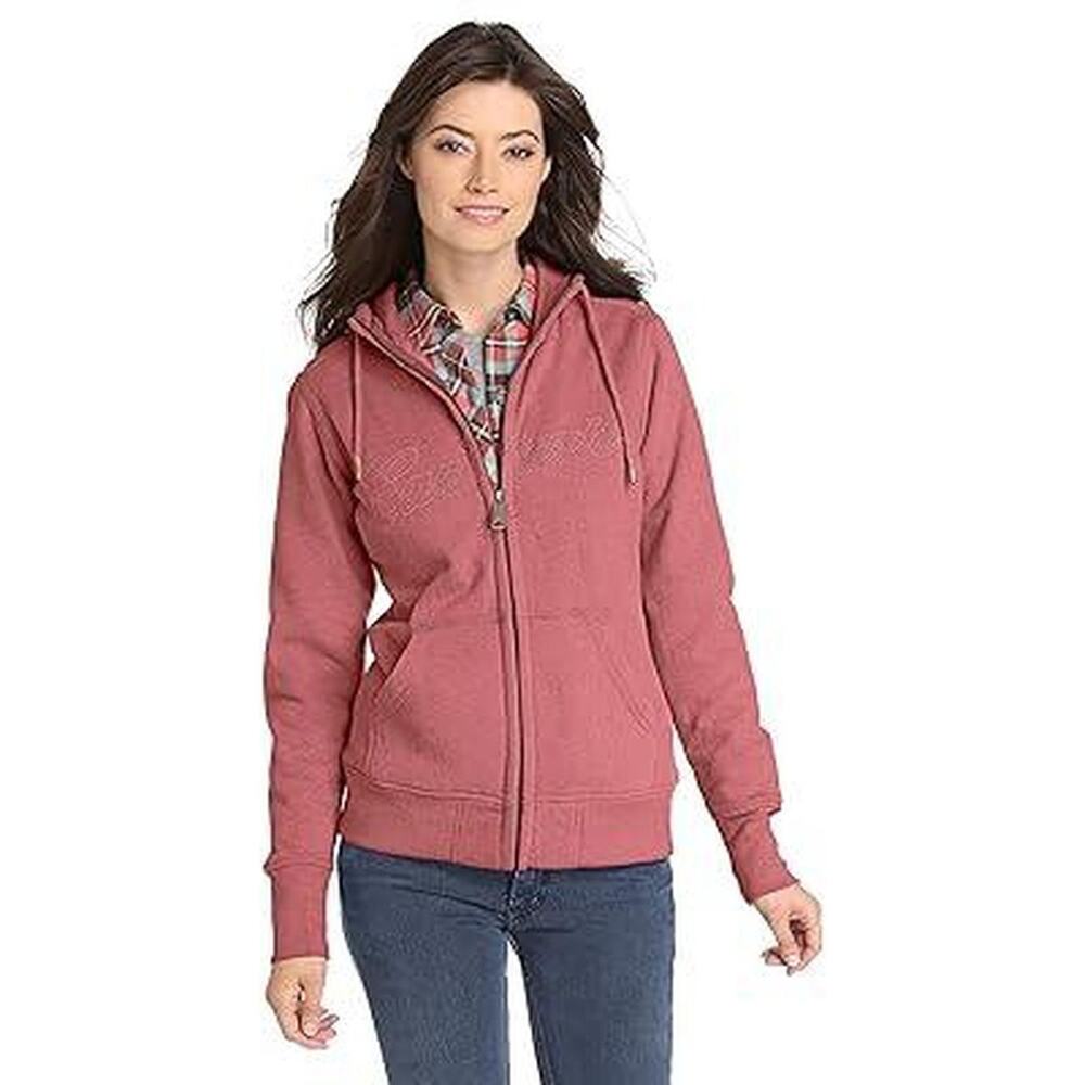 Pink vintage carhartt logo zip up